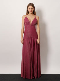 Patbo Women's Viscose Blend Long Dress Default