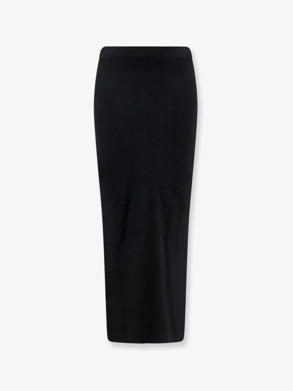 Hevò Women's Viscose Blend Long Skirt Black