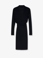 Elisabetta Franchi Women's Viscose Blend Midi Dress Black, view 2
