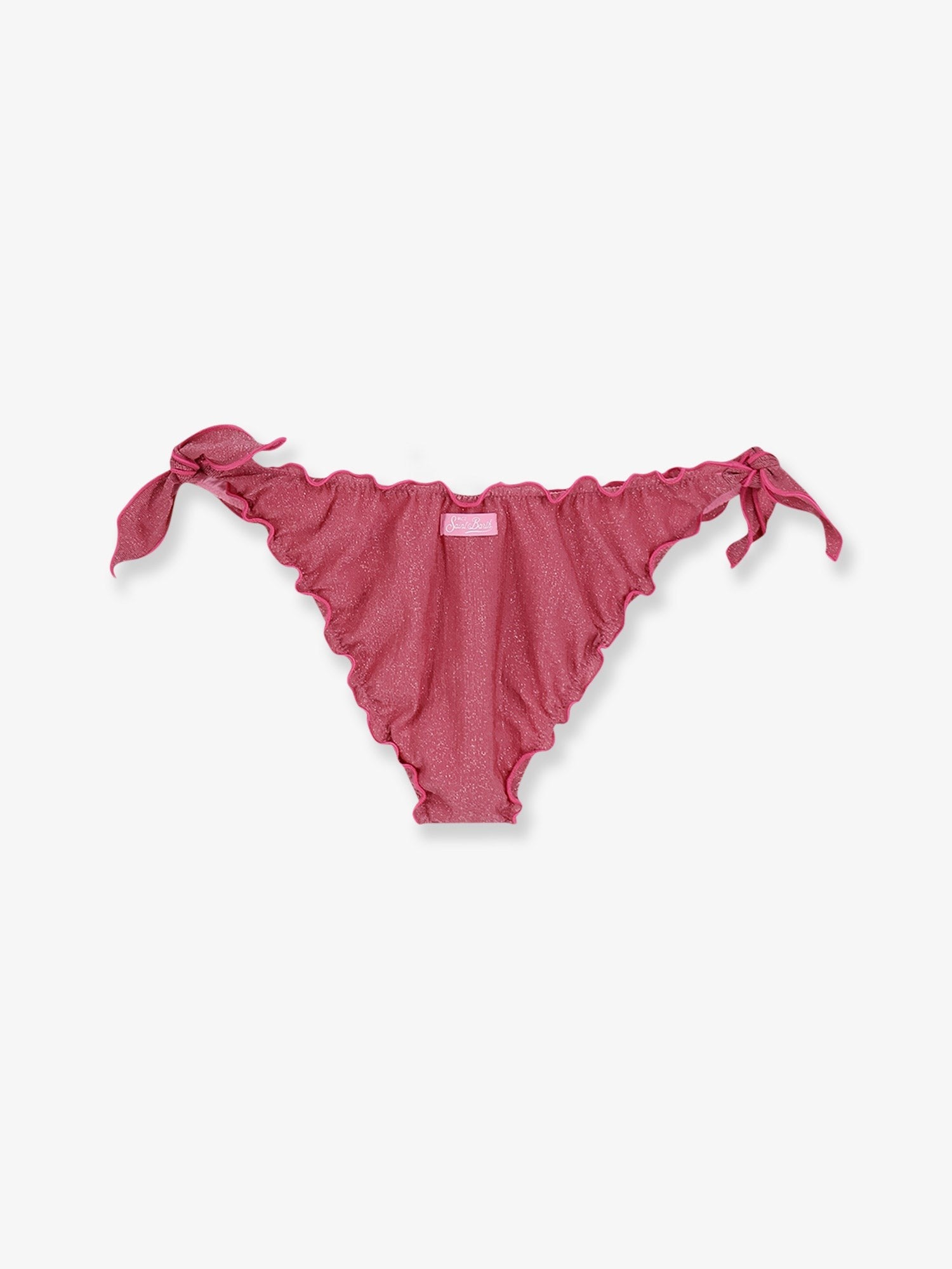 Mc2 Saint Barth Women's Viscose Blend Moon Bikini Bottoms Lurex