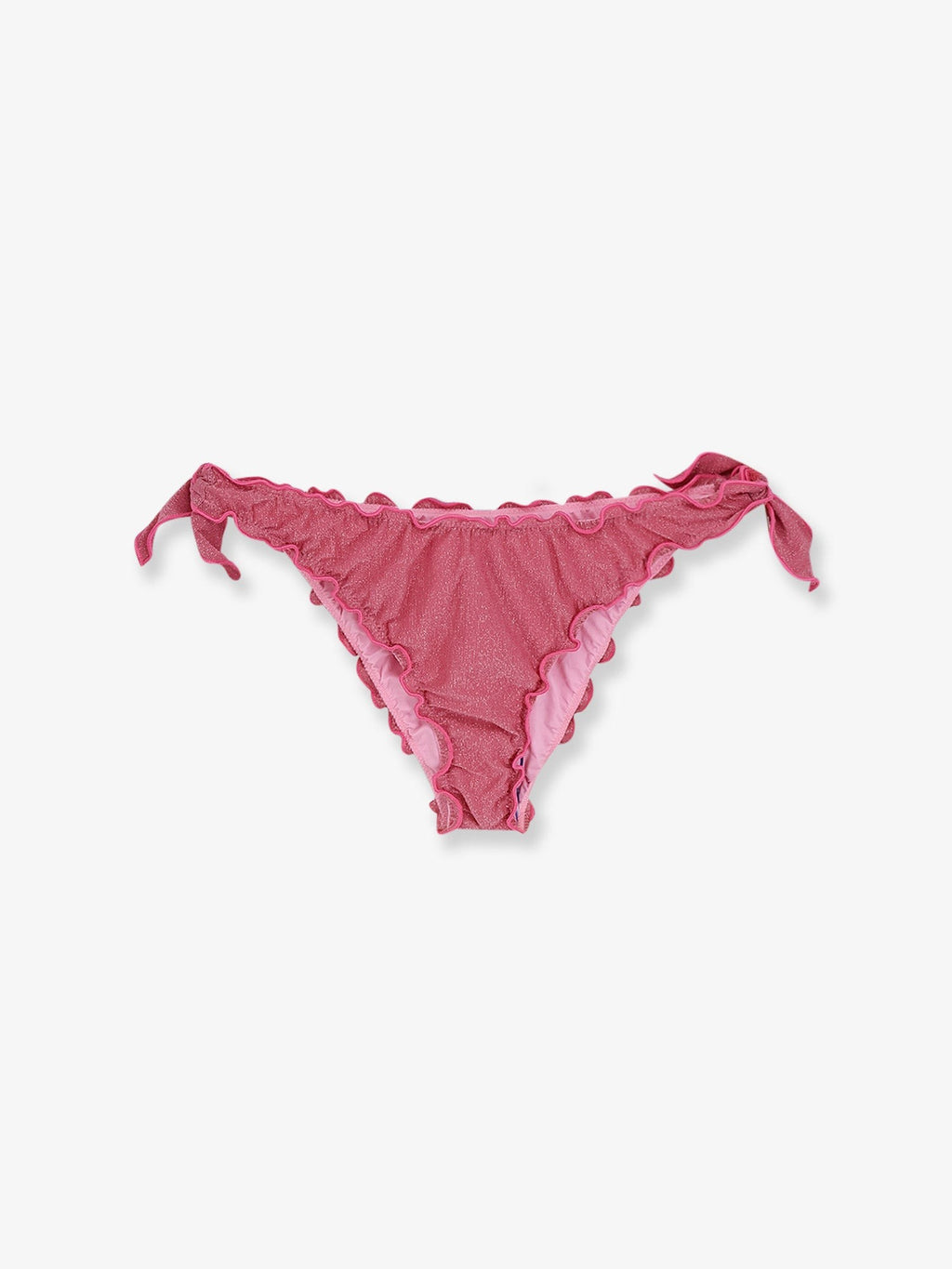 Mc2 Saint Barth Women's Viscose Blend Moon Bikini Bottoms Lurex