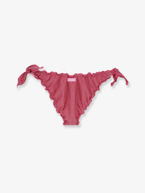 Mc2 Saint Barth Women's Viscose Blend Moon Bikini Bottoms Lurex
