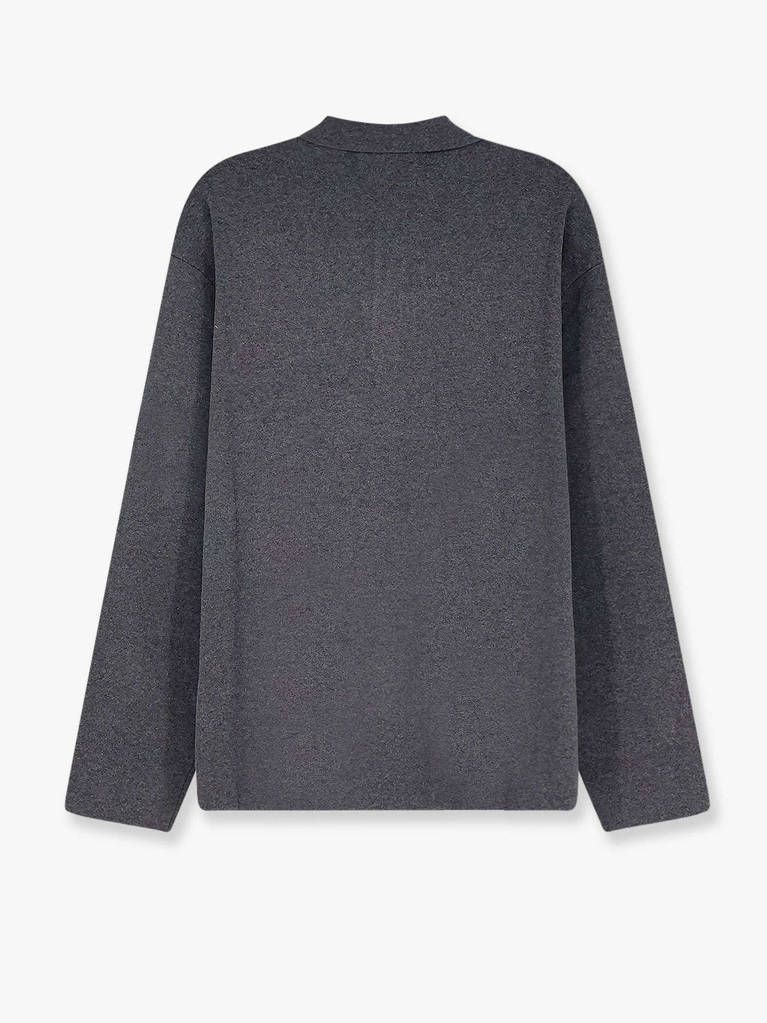 Hevò Men's Viscose Blend Polo Shirt Grey