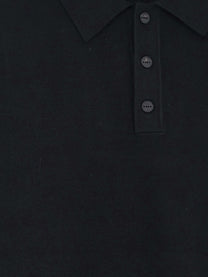 Hevò Men's Viscose Blend Polo Shirt Black