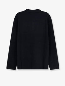 Hevò Men's Viscose Blend Polo Shirt Black