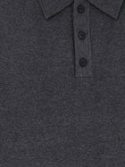 Hevò Men's Viscose Blend Polo Shirt Grey, view 3