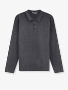 Hevò Men's Viscose Blend Polo Shirt Grey