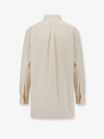 Dries Van Noten Women's Viscose Blend Shirt White, view 2