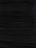 Elisabetta Franchi Women's Viscose Blend Short Dress Black, view 3