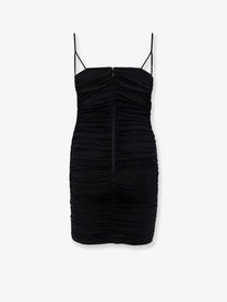 Elisabetta Franchi Women's Viscose Blend Short Dress Black