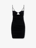 Elisabetta Franchi Women's Viscose Blend Short Dress Black