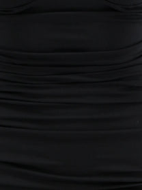 Elisabetta Franchi Women's Viscose Blend Short Dress Black