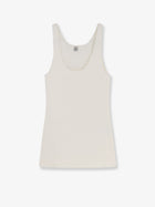 Toteme Women's Viscose Blend Tank Top White