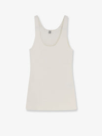 Toteme Women's Viscose Blend Tank Top White