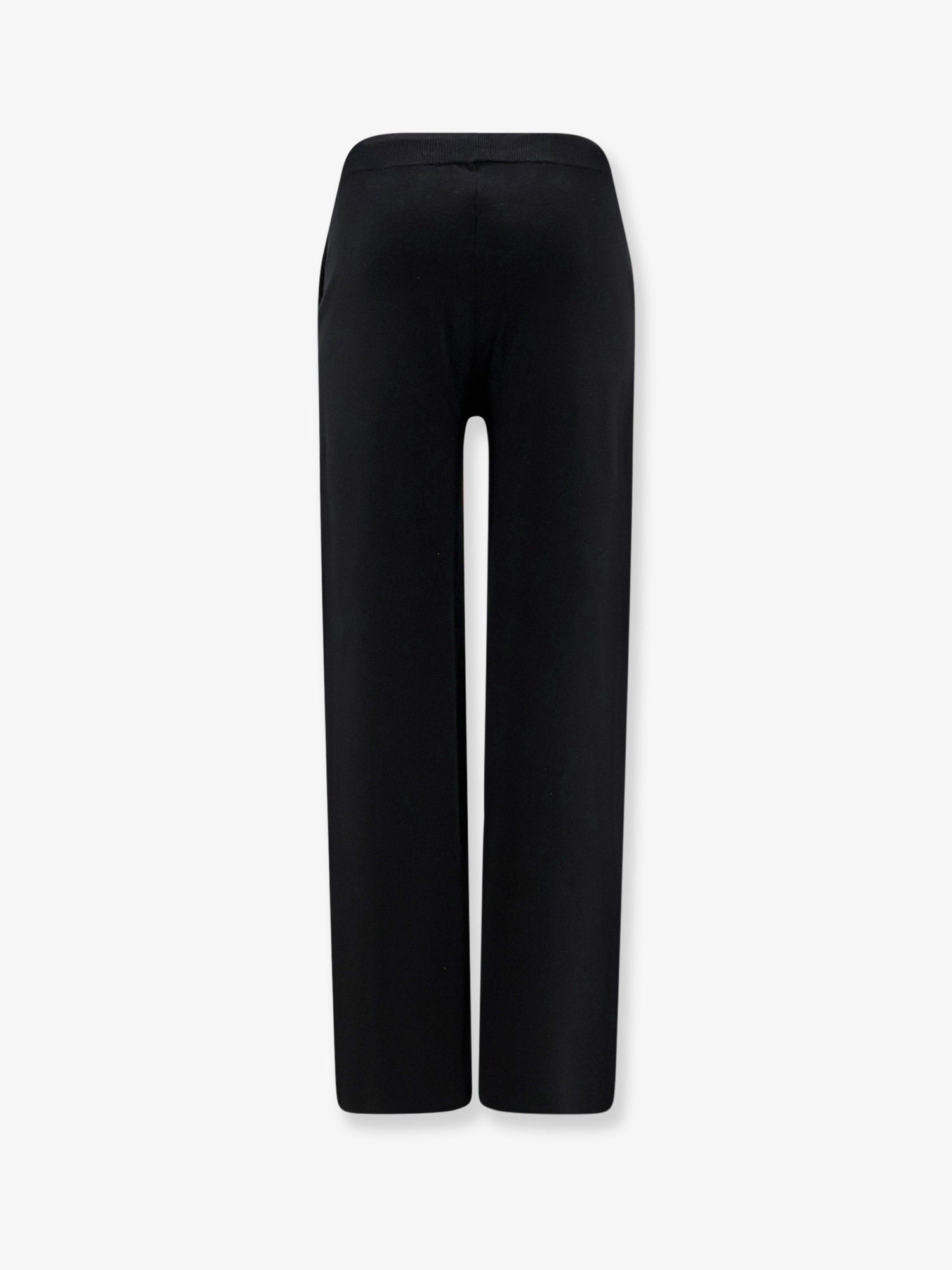 Hevò Men's Viscose Blend Trousers Black