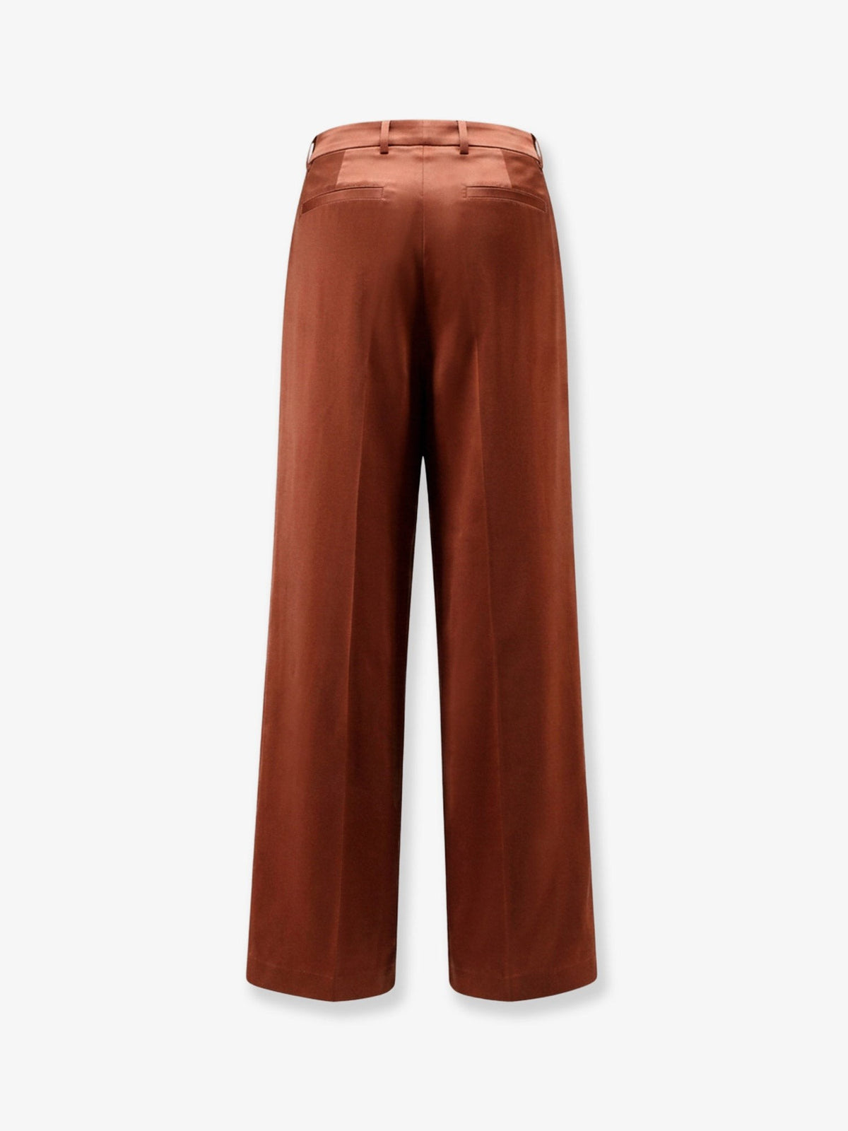 Dries Van Noten Women's Viscose Blend Trousers Choco, view 2