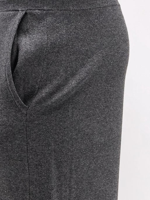 Hevò Men's Viscose Blend Trousers Grey, view 3