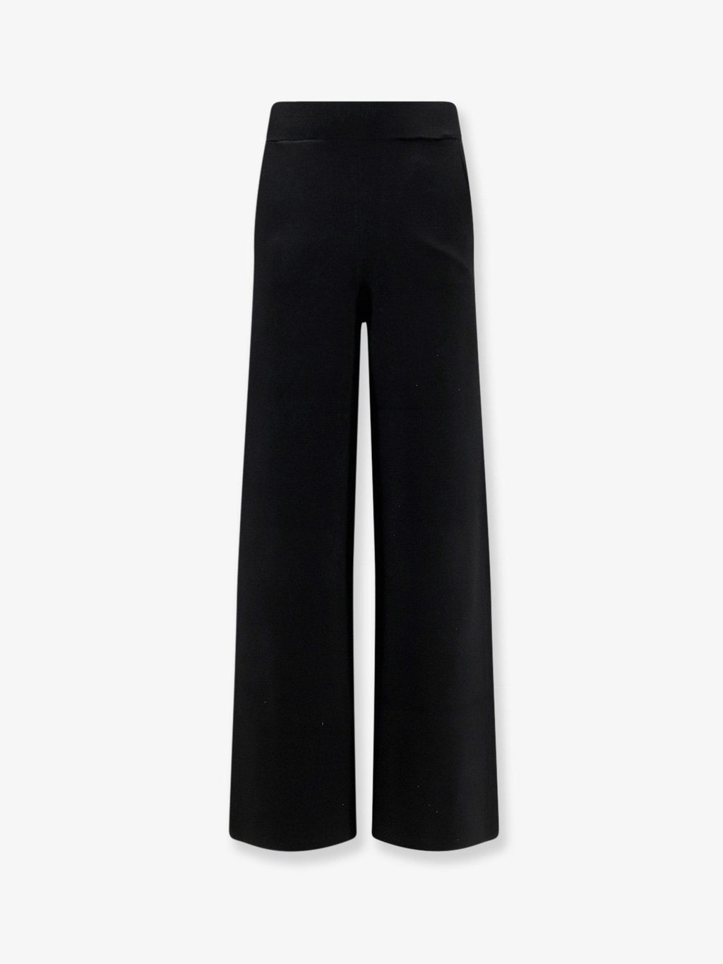 Hevò Women's Viscose Blend Trousers Black