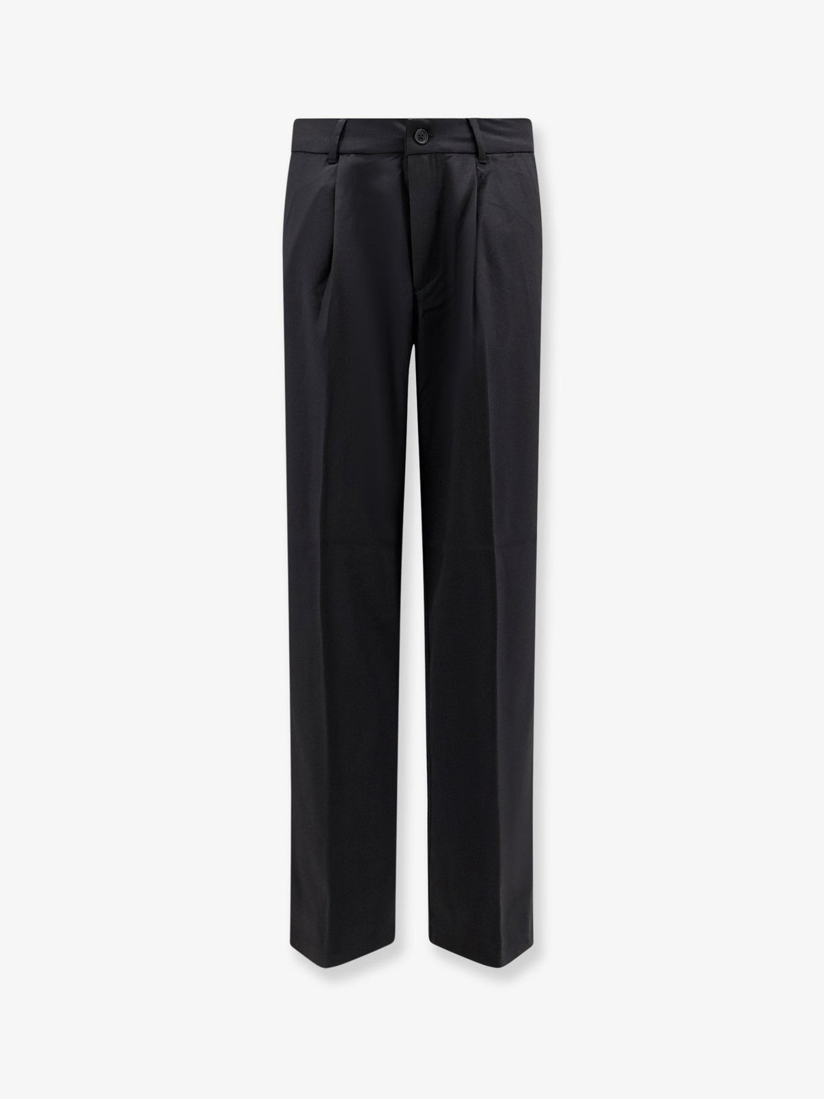 Woodbird Men's Viscose Blend Trousers Black