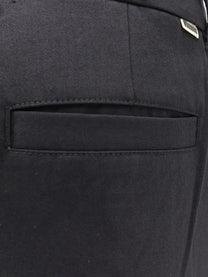 Woodbird Men's Viscose Blend Trousers Black