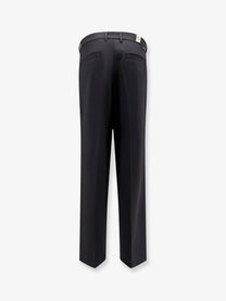 Woodbird Men's Viscose Blend Trousers Black