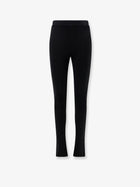Toteme Women's Viscose Blend Zip Leggins Black