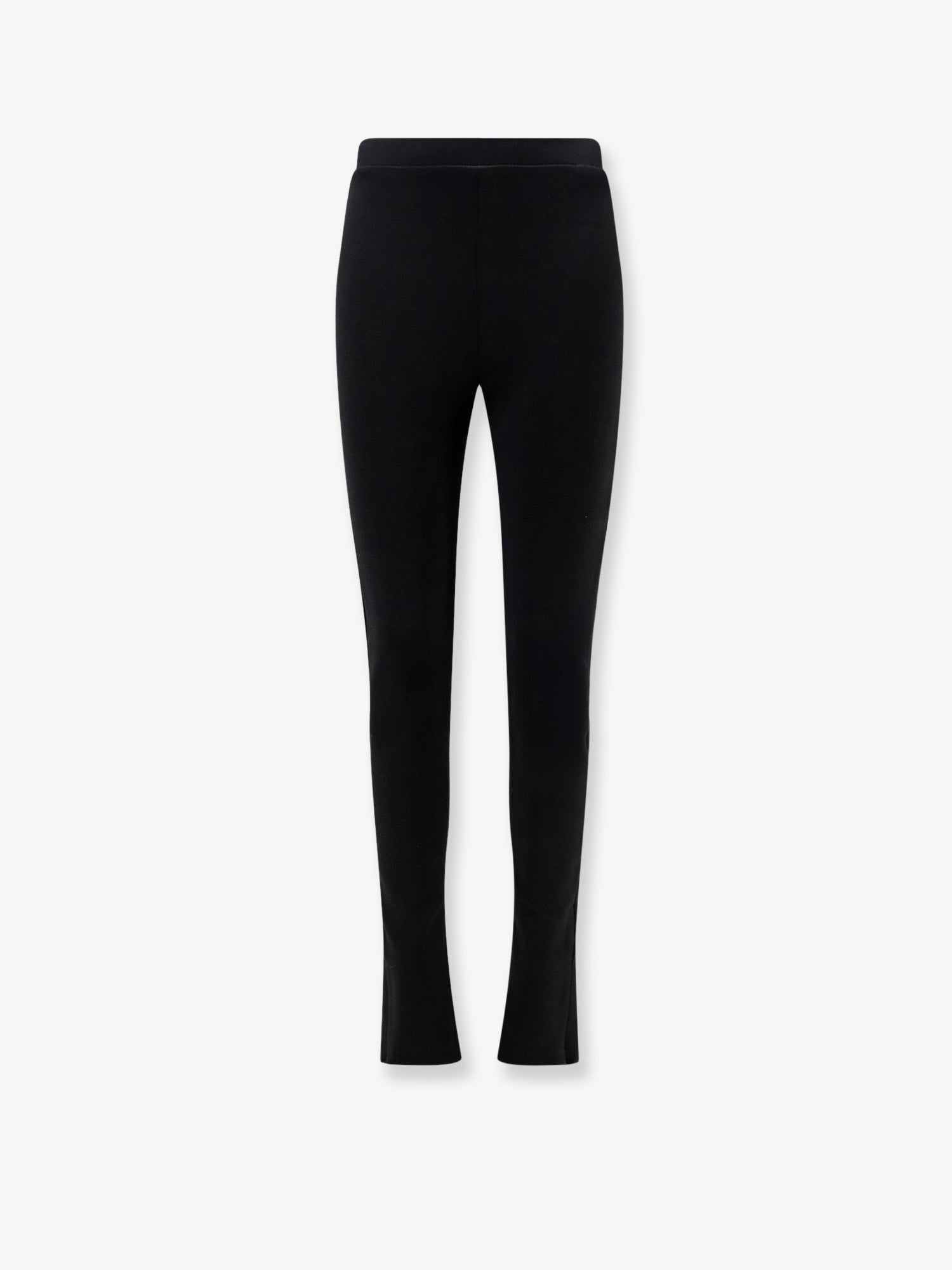 Toteme Women's Viscose Blend Zip Leggins Black