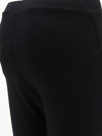 Toteme Women's Viscose Blend Zip Leggins Black