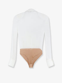Elisabetta Franchi Women's Viscose Body Shirt White
