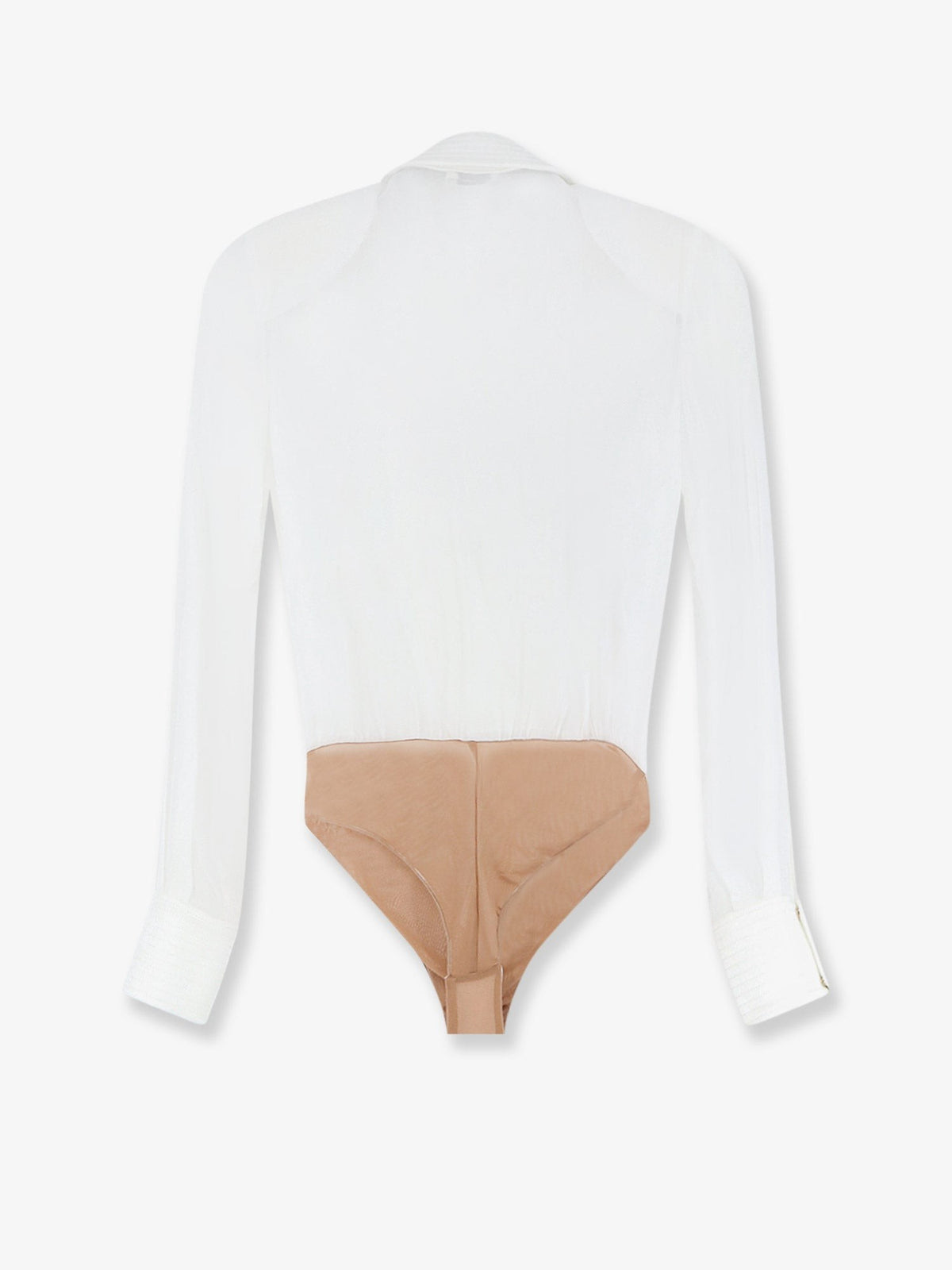 Elisabetta Franchi Women's Viscose Body Shirt White, view 2