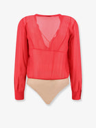 Elisabetta Franchi Women's Viscose Body Shirt Red
