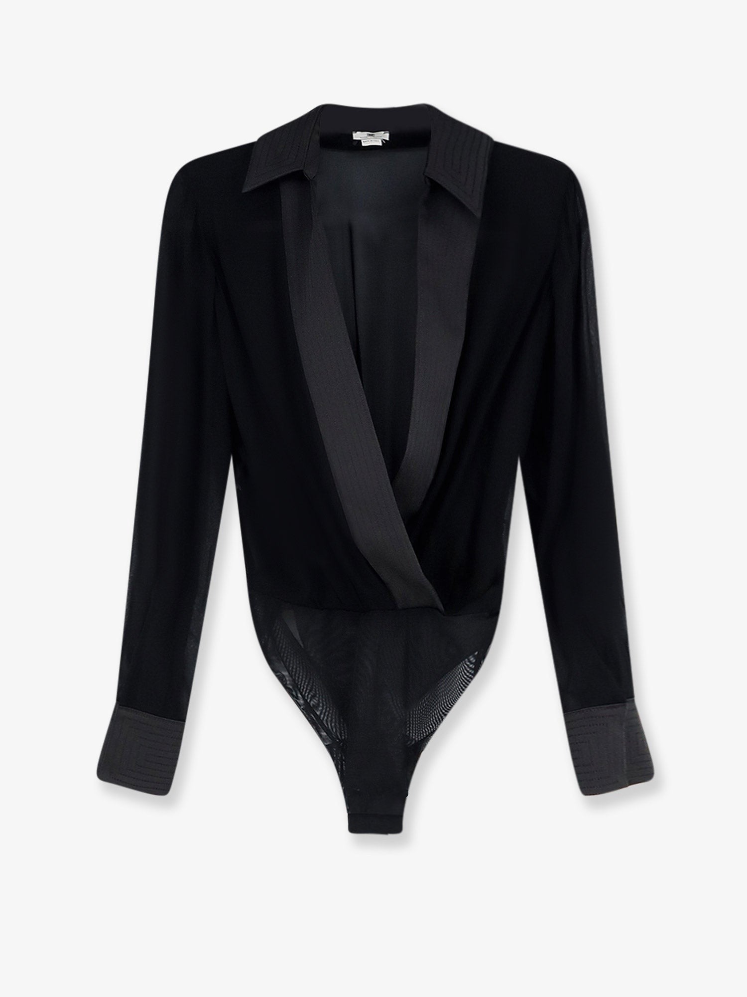 Elisabetta Franchi Women's Viscose Body Shirt Black