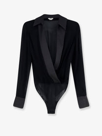 Elisabetta Franchi Women's Viscose Body Shirt Black