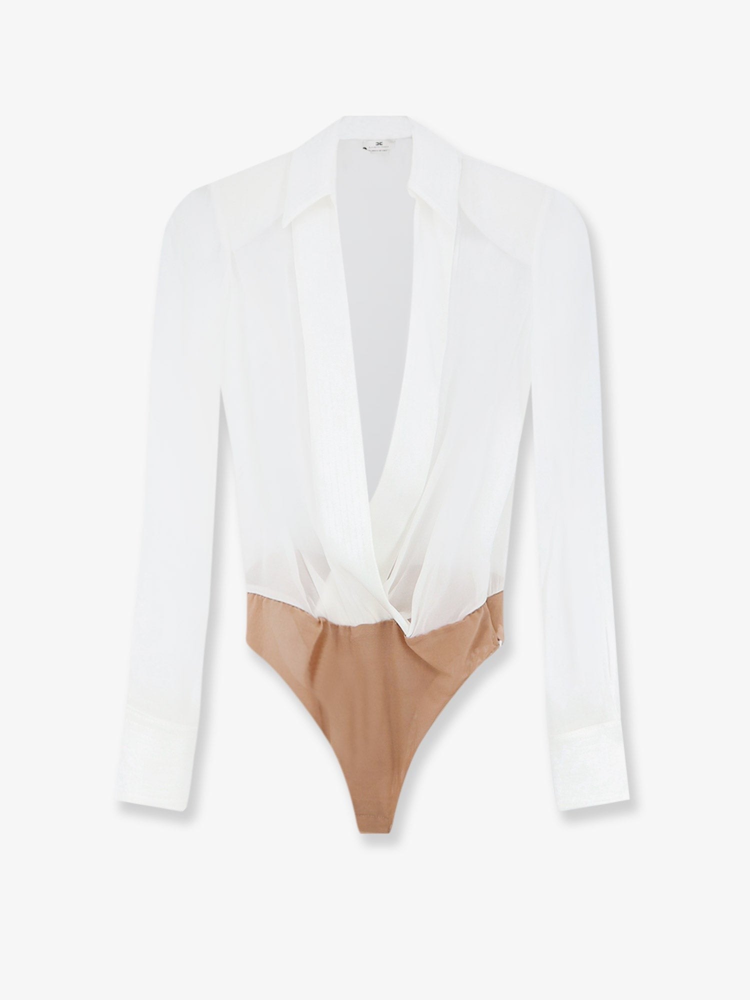 Elisabetta Franchi Women's Viscose Body Shirt White