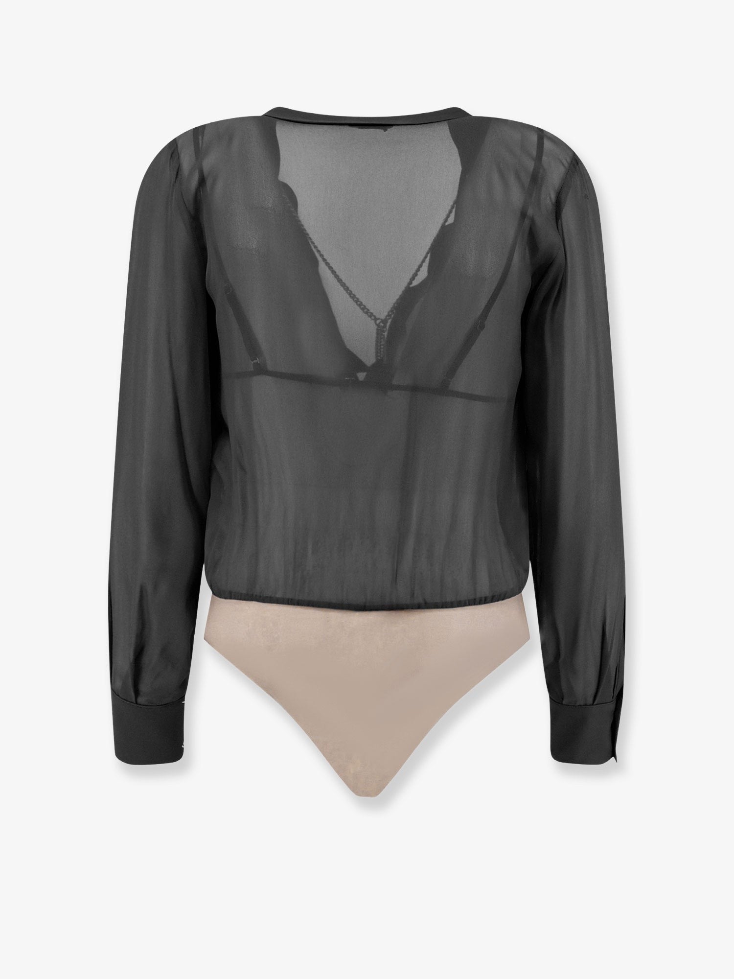 Elisabetta Franchi Women's Viscose Body Shirt Black