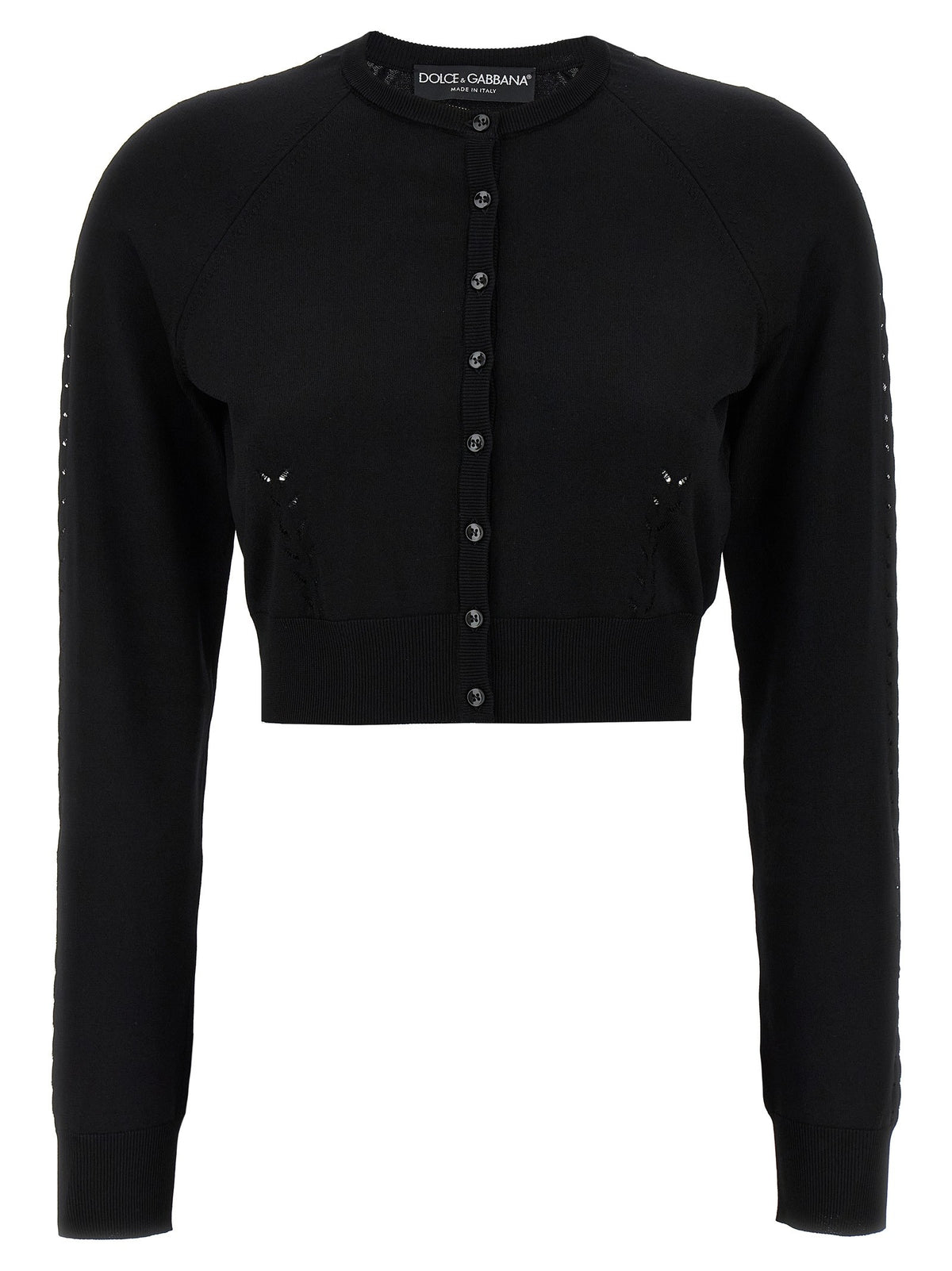 Dolce &amp; Gabbana Viscose Cardigan Black