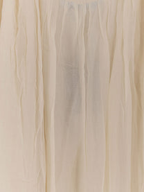 Mes Demoiselles Women's Viscose Crash Long Dress White