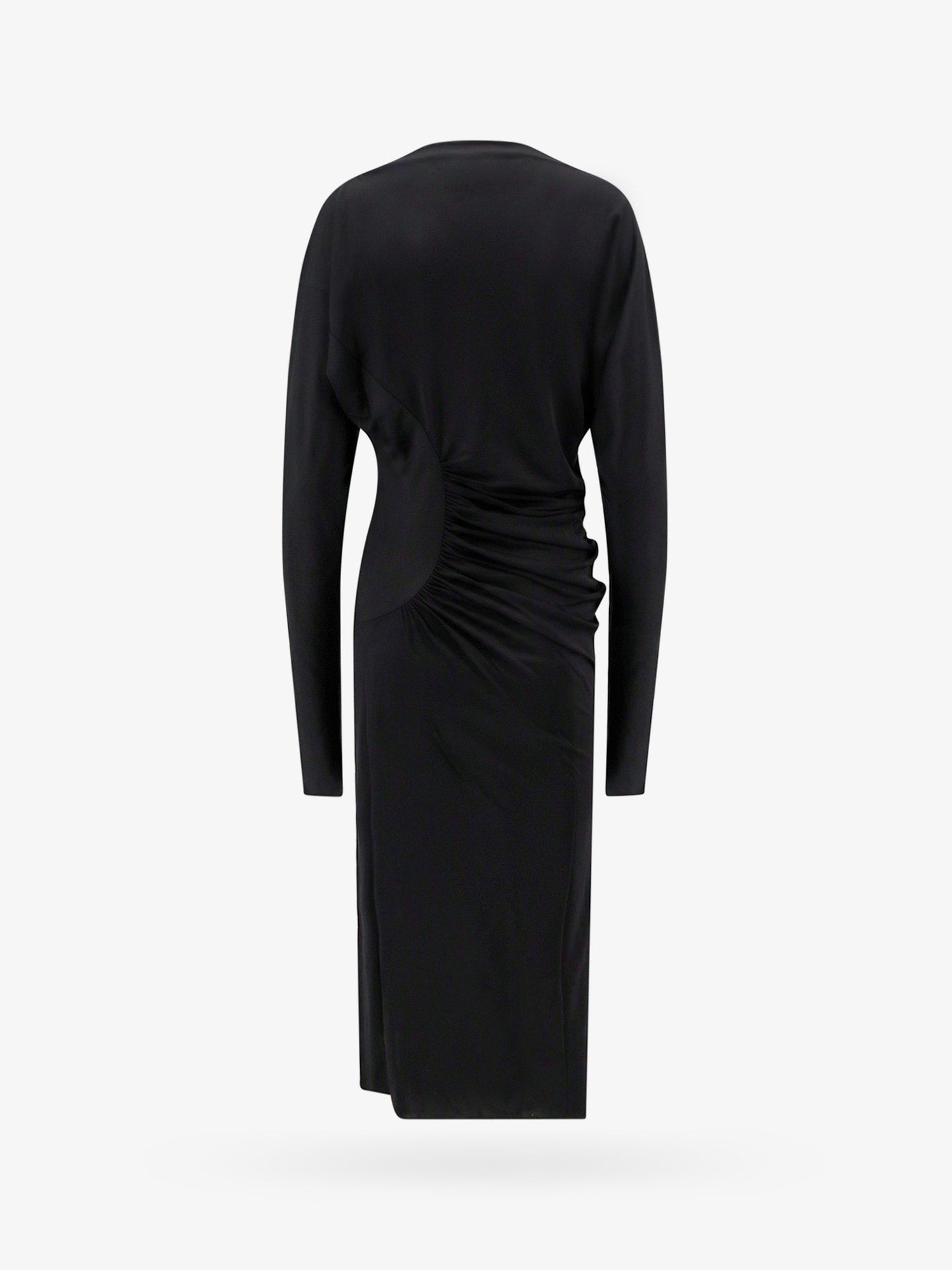 Khaite Women's Viscose Long Dress Black