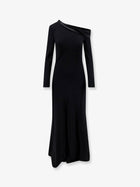 Alberta Ferretti Women's Viscose Long Dress Black
