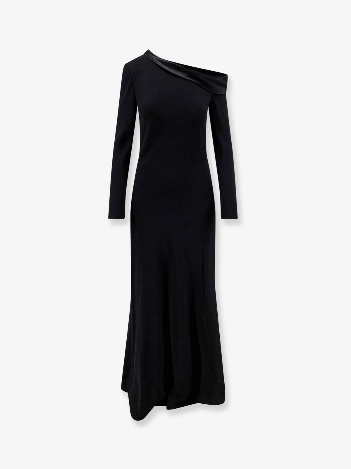 Alberta Ferretti Women's Viscose Long Dress Black