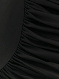 Khaite Women's Viscose Long Dress Black