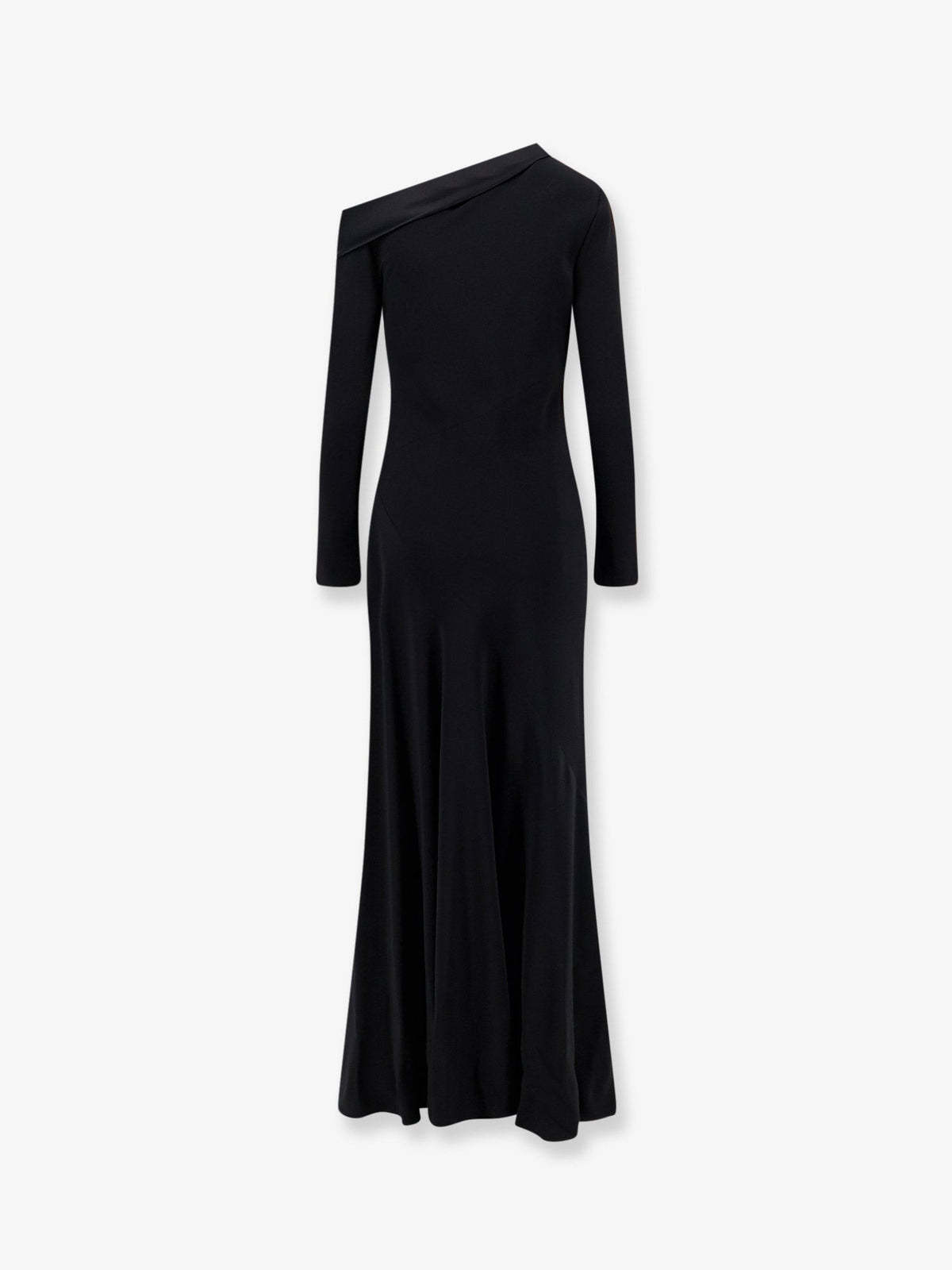 Alberta Ferretti Women's Viscose Long Dress Black