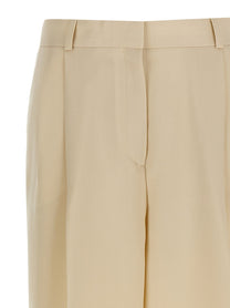 Toteme Viscose Pants White