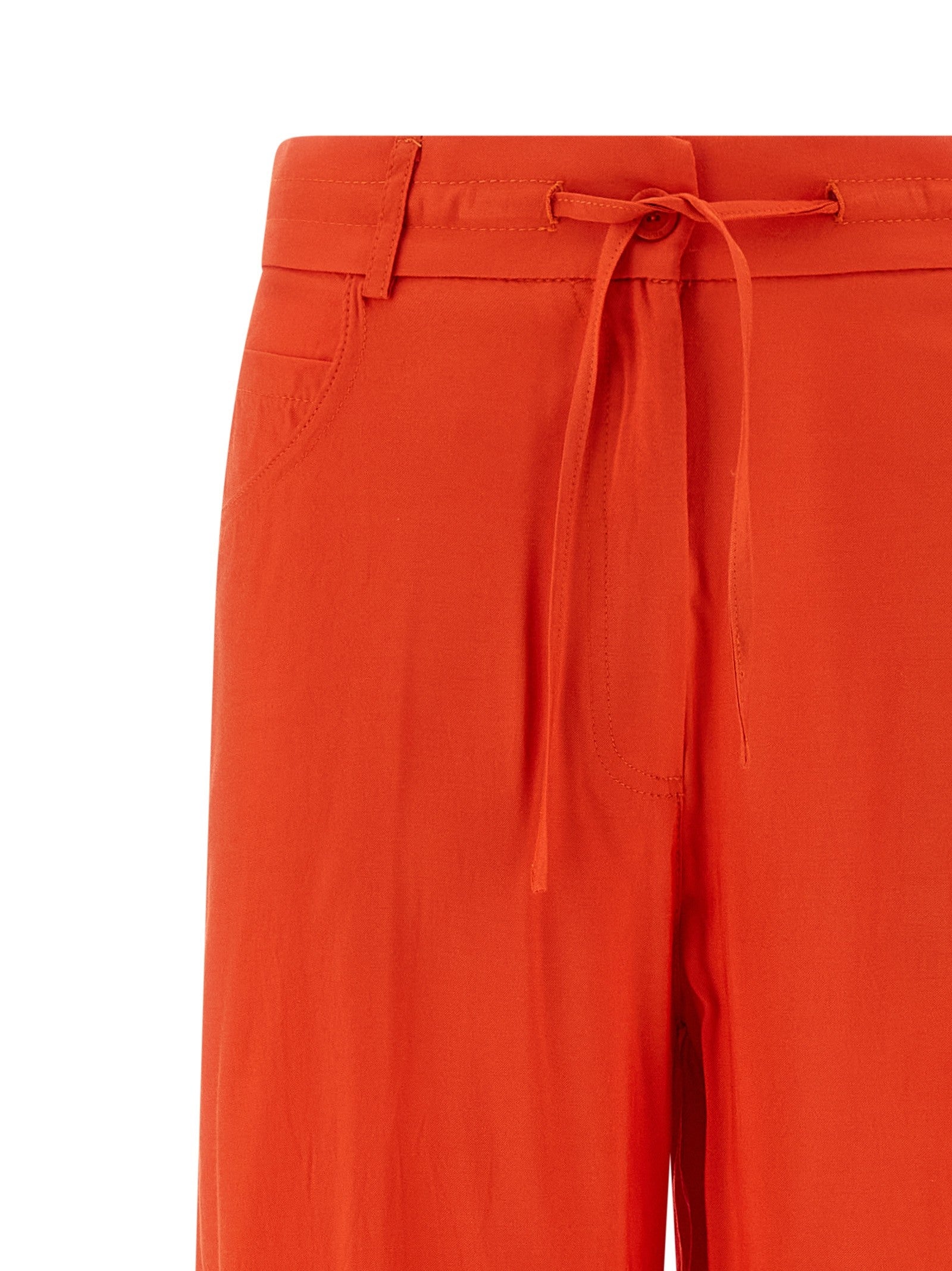 Nude Lucy Viscose Pants Orange