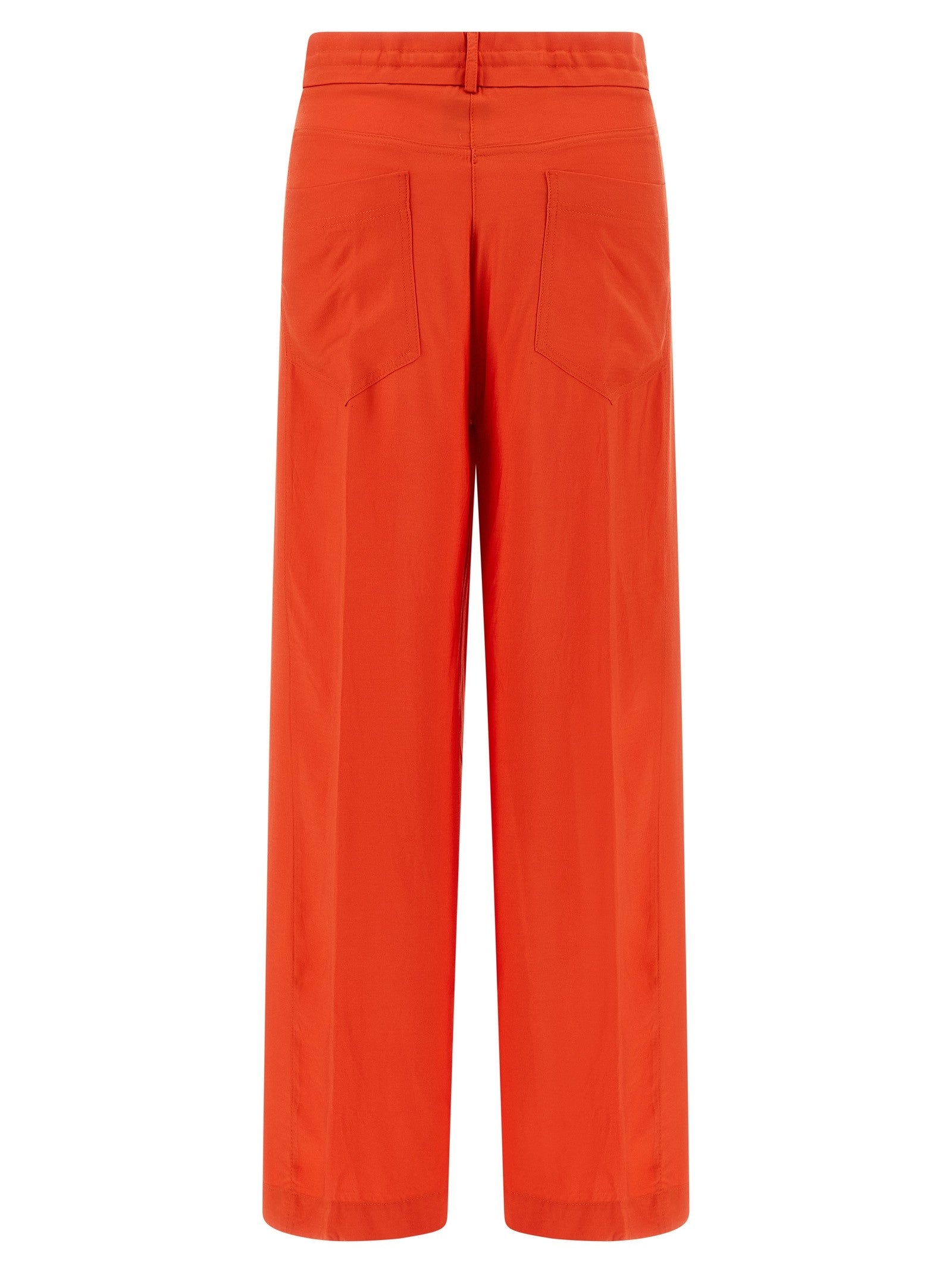 Nude Lucy Viscose Pants Orange