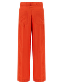 Nude Lucy Viscose Pants Orange