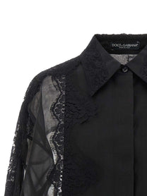 Dolce &amp; Gabbana Viscose Shirt Black