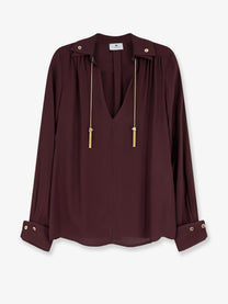 Elisabetta Franchi Women's Viscose Shirt Brown