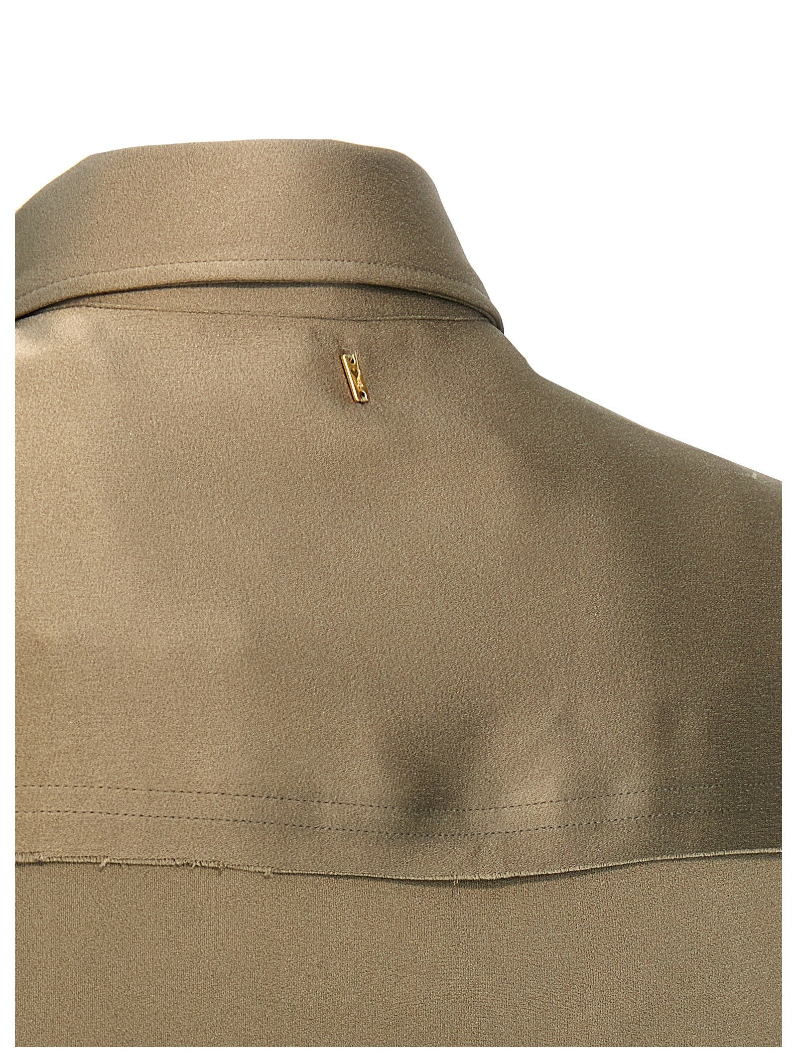 Ami Paris Viscose Shirt Grey