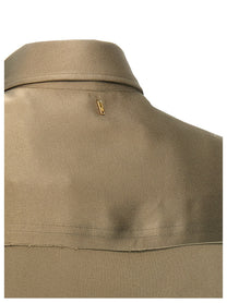 Ami Paris Viscose Shirt Grey